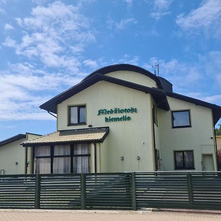 Medziotoju Kiemelis Hotel Palanga Kültér fotó
